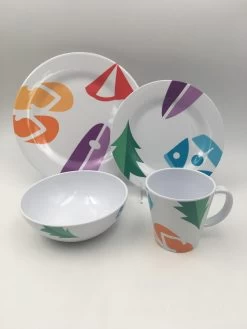 OLPRO Spring Bay Melamine Set (16 Piece) -Sports Outdoor Store kcc00a7102b36445fc7be9cbd3c7cc0a6