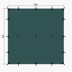 Lomo 5m X 5m Bushcraft Tarp -Sports Outdoor Store kce4c8f3f2e545893cad90c53968face8
