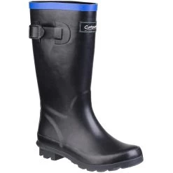 Cotswold Fairweather Junior Wellington Boot (Black/Blue)