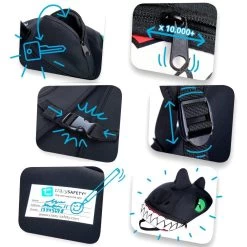 Backpack For Kids | Black Dragon | Crazy Safety | Tested And Certified -Sports Outdoor Store kd5589f70382b8b0552a2aa4580bf70ae