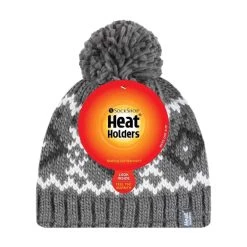 Mens Fleece Lined Thermal Winter Warm Beanie Bobble Hat With Pom Pom -Sports Outdoor Store kdb3a56d25f3a72fdf185a19e3a1d4082