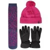 Regatta Childrens/Kids Leopard Print Ski Gloves Set (Raspberry Rose) 1 Regatta Childrens/Kids Leopard Print Ski Gloves Set (Raspberry Rose) -Sports Outdoor Store kde9243c009c6e3bf4f38ea78160d83f5