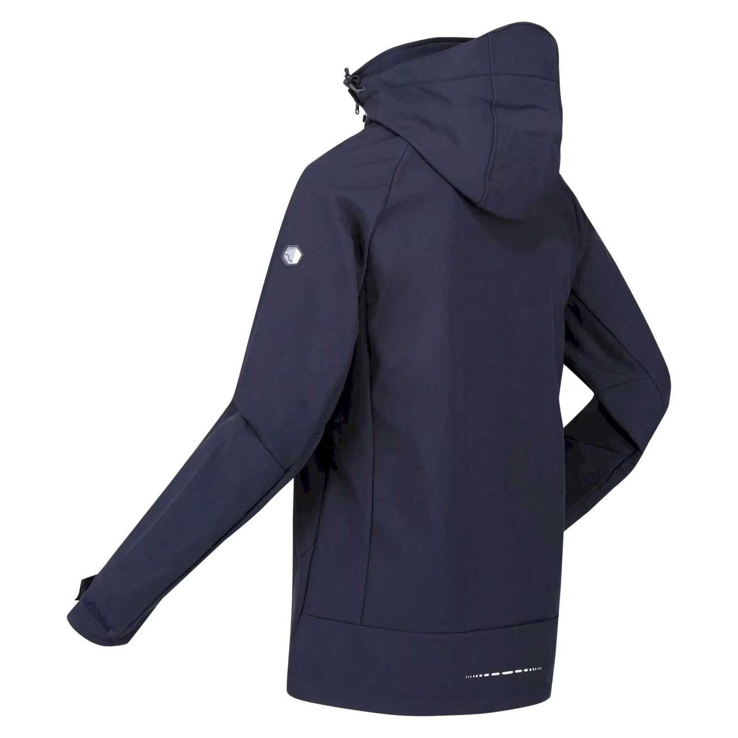 Regatta Mens Hewitts VII Soft Shell Jacket (Navy) 6 Regatta Mens Hewitts VII Soft Shell Jacket (Navy) - Image 4