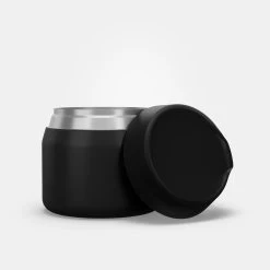 Quechua Stainless Steel Isothermal Food Box For Hiking MH500 0.5 L Black -Sports Outdoor Store kecf07f6b93c0658ae7112180b355b89a