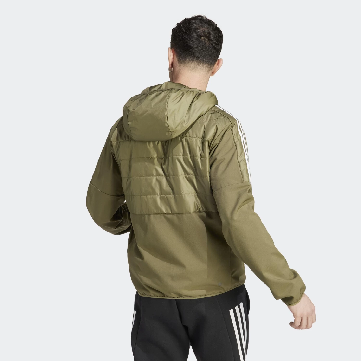 ADIDAS Essentials Insulated Hooded Hybrid Jacket 10 ADIDAS Essentials Insulated Hooded Hybrid Jacket - Image 8