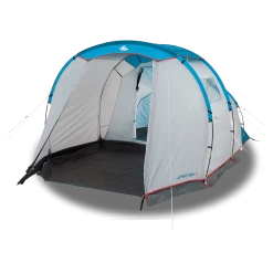 Quechua 4 Man Tent With Poles